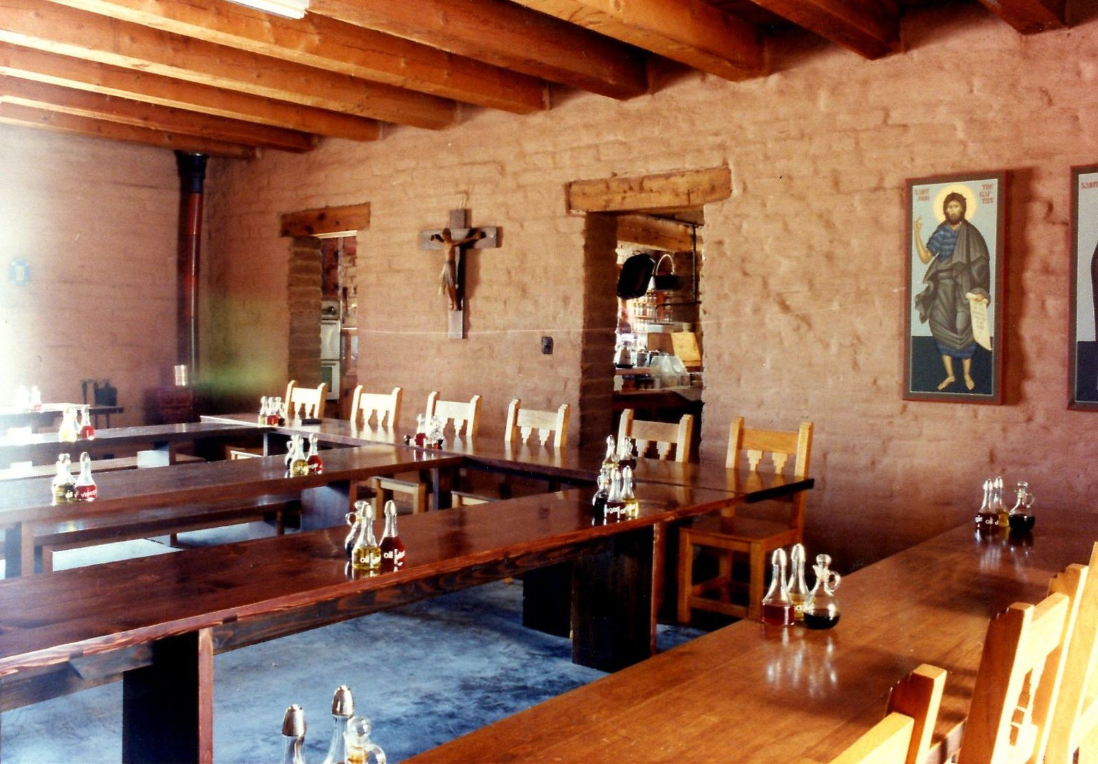 The old refectory, now converted into the Chapter Room